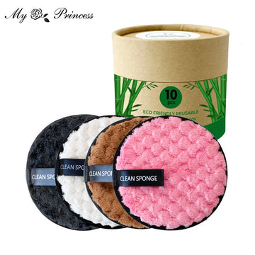 1pcs Makeup Remover Pads Cosmetics Reusable Face Towel Make-up Wipes Cloth Washable Cotton Pads Skin Care Cleansing Puff Tool