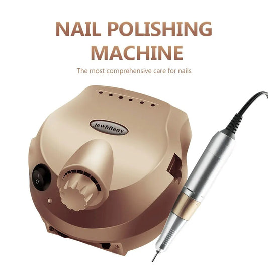 35000 RPM Professional Manicure Electric Nail Drill Machine Nail Equipment Electric Nail File With Milling Cutter Nail Art Tool